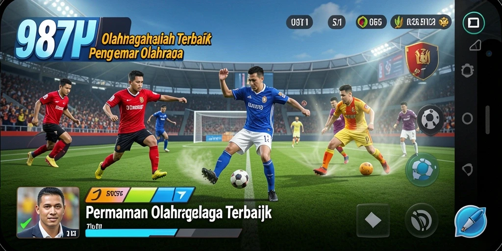 Tampilan gameplay 987UP yang seru dan menantang dalam olahraga.