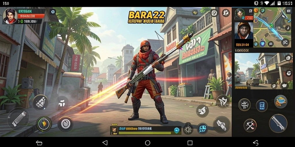 Tampilan antarmuka BARA22 yang modern dan fungsional untuk Utility.
