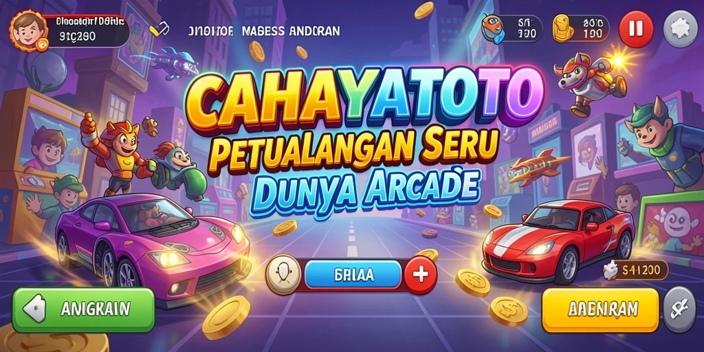 Screenshot gameplay CAHAYATOTO yang menampilkan aksi seru dalam permainan arcade.