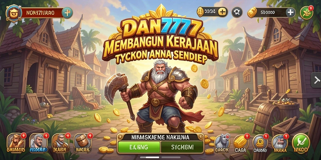 Tampilan gameplay menarik dari DAN777 menunjukkan aksi Tycoon yang seru.
