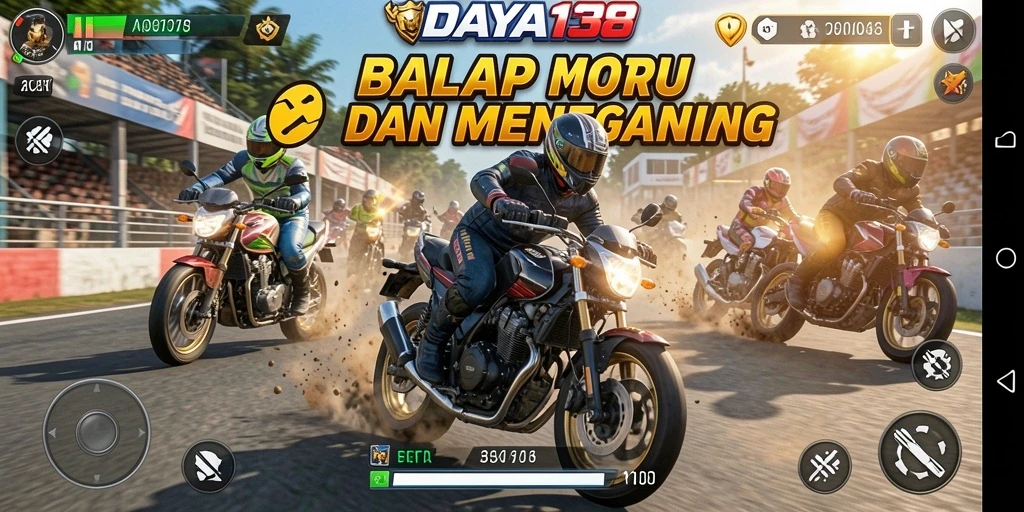 Tampilan gameplay yang mendebarkan di DAYA138.