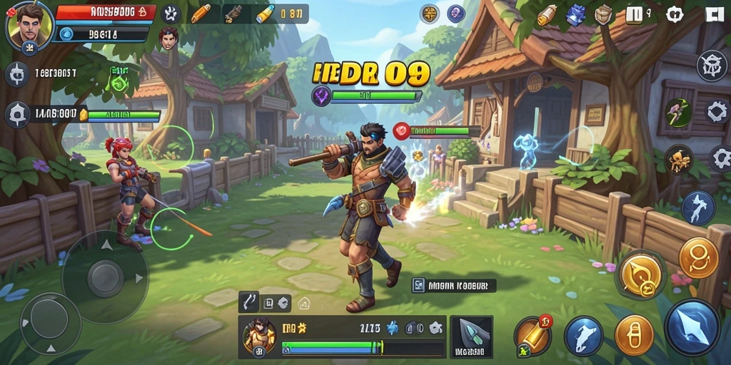 Screenshot yang menampilkan gameplay menarik dari IDR89.