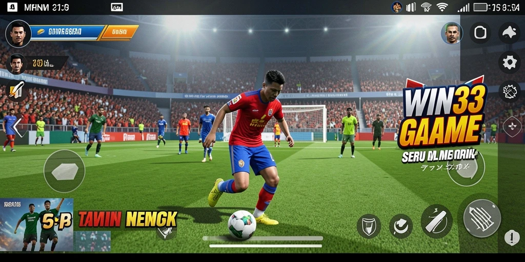Tampilan gameplay seru dari WIN33 yang memukau.