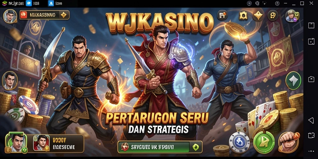 Tampilan menarik dari pertarungan di WJKASINO yang mendebarkan.